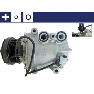 Bild av MAHLE ORIGINAL ACP 859 000S Compresseur De Climatisation Scroll90 12 PAG 46 R 134a avec bague d&#039;étanchéité FORD: FIESTA 5, Fusion Break