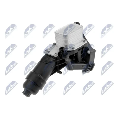 Bild av NTY CCL BM 028 Boîtier, filtre à huile BMW: 5 Berline, 1 portes, Touring