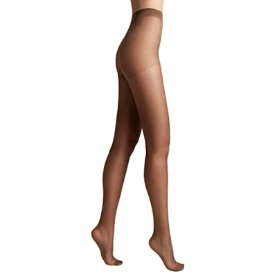 Bild av Conte elegant damtights i matt siden med sideneffekt förstärkta tunna strumpbyxor extremt flexibla NUANCE 48Brons storlek 6