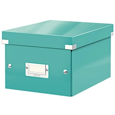 Bild av Leitz WOW Click and Store Förvaringsbox, A5, isblå, 60430051