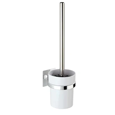 Bild av Wenko Turbo Loc Quadro WC Borsthållare, 9,5 x 35,5 12 cm, Krom