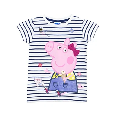 Bild av Peppa Pig Flickor T Shirt Vit 98