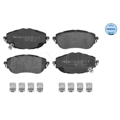 Bild av MEYLE 025 256 9819 Jeu de plaquettes frein ORIGINAL Quality Essieu avant avec indicateur d&#039;usure tôle anti bruit TOYOTA: Auris Break