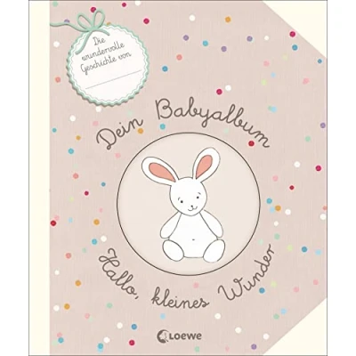 Bild av Dein Babyalbum Hallo, kleines Wunder: Das ideale Geschenkbuch zur Geburt und Taufe
