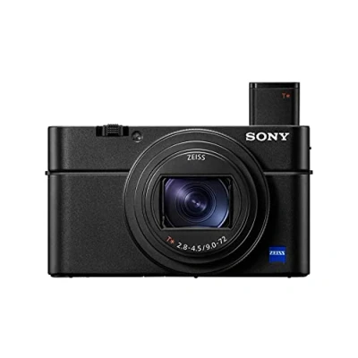 Bild av Sony RX100 VII Avancerad Premium kompakt kamera med 1.0 typsensor, 24 200 mm F2.8 4.5 Zeiss objektiv, fantastisk autofokus (AF), hastighetsprestanda och 4K film