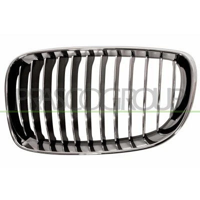 Bild av PRASCO BM1212024 Calandre gauche chrome/noir, chrome BMW: 1 5 portes, 3 portes