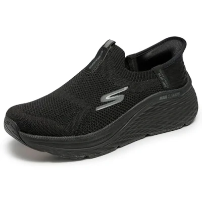 Bild av Skechers Performance MAX Cushioning Elite 2.0 Neutrala löparskor, Storlek: 41, Black Textil