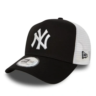 Bild av New Era Clean Trucker Neyyan Keps, Storlek: One Size, Black/ white
