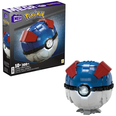 Bild av Mega Pokémon Byggsats Jumbo Great Ball 299 Bitar