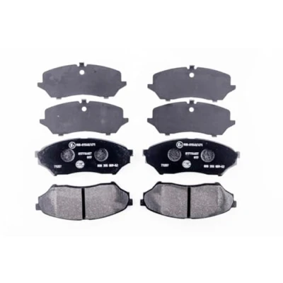 Bild av HELLA 8DB 355 009 521 Jeu de plaquettes frein non préparé pour indicateur d&#039;usure MITSUBISHI: Pajero Pinin
