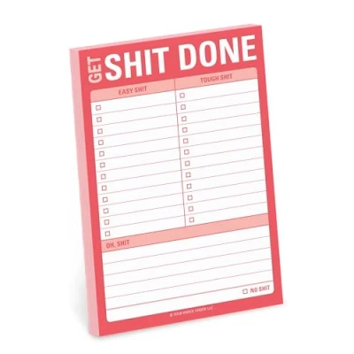 Bild av Knock Get Shit Done Great Big Sticky Note