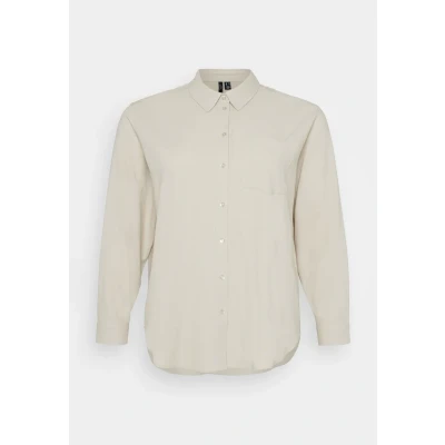 Bild av Vero Moda Curve Vmcmymilo Blus, Storlek: 50, Silver lining