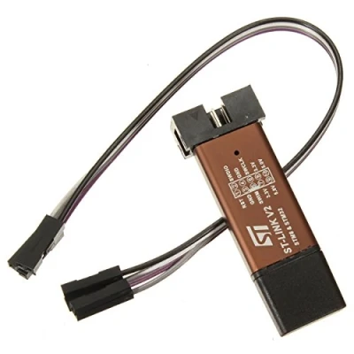 Bild av Youmile ST LINK V2 Emulator Downloader Programmerare Support Programmeringsenhet STM8 STM32