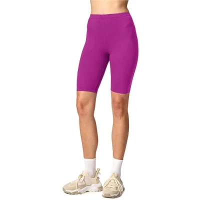 Bild av Merry Style Dam Kortaa Leggings MS10 145 (Fuchsia, S)