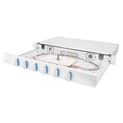 Bild av DIGITUS Professional DN 96320/9 fibre optic splice box 1U 19&quot;