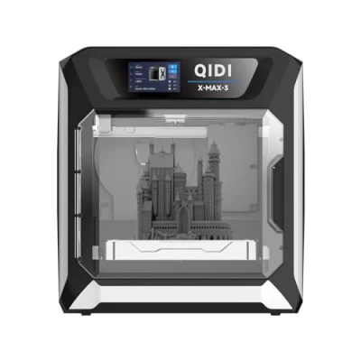 Bild av QIDI TECH MAX3 3D skrivare,allround skrivare för stora format,600mm/s snabb utskrift,hög precision&amp;hög hastighet i industriell kvalitet,automatisk nivellering,65℃ värme kammaren,325*325*315mm
