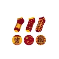 Bild av Harry Potter ankelstrumpor 3 pack Gryffindor