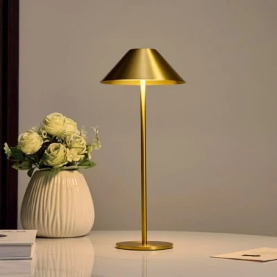 Bild av Bojim batteri bord LED sladdlös, 3000 K6000 K dimbar uppladdningsbar, 3 W 4 000 mAh Touch Control, IP54 vattentät utomhus för trädgård matbord