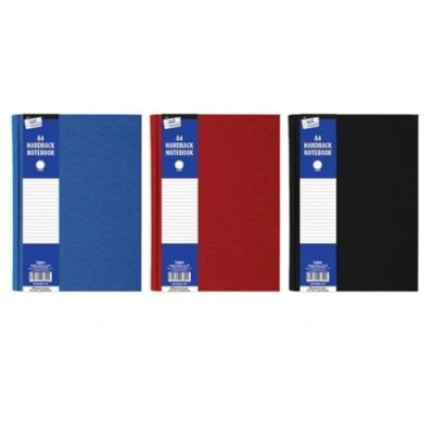 Bild av Just Stationery Anteckningsblock, A4, linjerat, fast omslag