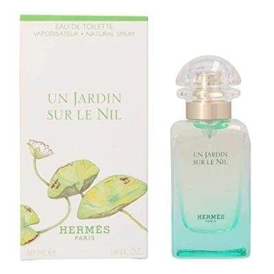 Bild av Hermès Un Jardin Sur Le Nil 3346138900094 Eau De Toilette, Vit, Turkos, 50 ml