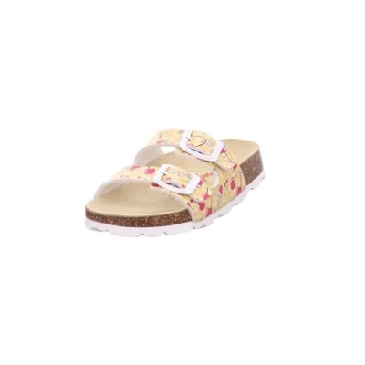 Bild av Superfit flickor Toffel Fussbettpantoffel, Gul (Yellow/Red 6000), 41 EU