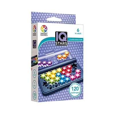 Bild av Smart Games IQ Stars Brädspel för barn 6+ år Barnspel Resespel Leksak pojke gammal