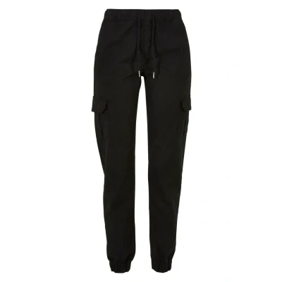 Bild av Urban Classics HIGH Waist Cargobyxor, Storlek: XS, Black