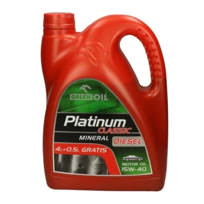 Bild av Orlen Platinum Classic DIESEL MINERAL 15W 40 4I Huile moteur QFS404B60 MERCEDES BENZ: Classe C Berline, E R