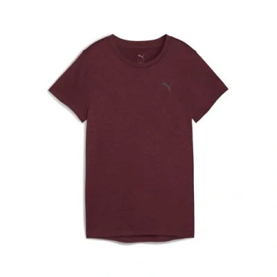 Bild av Puma TAD Essential heather Tshirt till träning, Storlek: Medium, Ruby shimmer