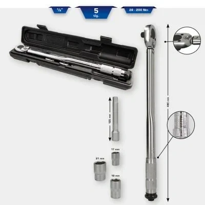 Bild av KS TOOLS BT142005 Coffret de clés dynamométriques 12,5 (1/2&quot;)