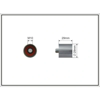 Bild av Styrrulle, kamrem, audi,seat,skoda,vw, 06B 109 244