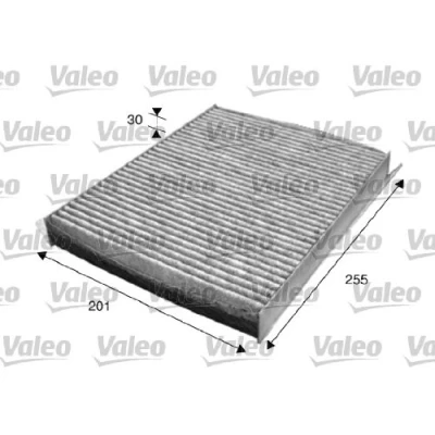 Bild av VALEO CLIMFILTER PROTECT 715612 Filtre d&#039;habitacle à charbon actif 255 201 30 CITROËN: Xsara Picasso