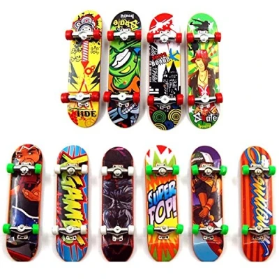 Bild av Sipobuy Baby barn mini skateboard leksak fingerbräda pojkar gåvor 4 st