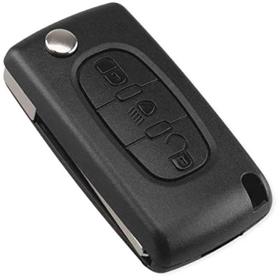Bild av Energy 01 nyckelhus, kompatibelt med Citroen C2 C3 C4 C5 C6 C8 Xsara Picasso Berlingo Peugeot 207 307 308 407 408 3008 5008 partner 807 Fiat Ulysse (3 knappar Citroen,