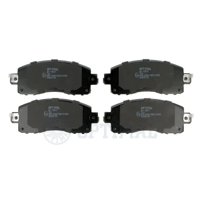 Bild av OPTIMAL BP 13007 Bromsbeläggsats framaxel med akustisk slitagevarnare SUBARU: XV II, Forester V, Impreza V Hatchback