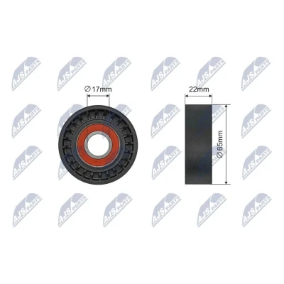 Bild av Spännrulle, Drivrem, audi a3 sportback, q3, tt, tt roadster, vw beetle, jetta iii, iv, new beetle cabriolet, 07K903315