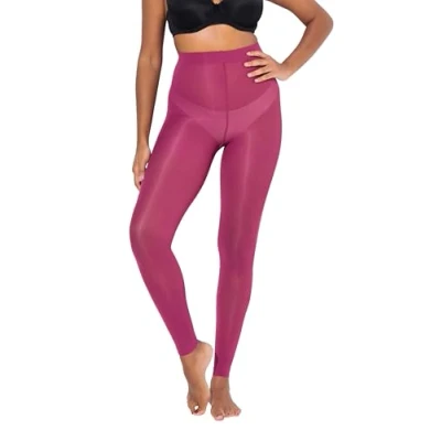 Bild av Ulla popken damer stora storlekar överdimensionerade plus size strumpleggings, 60 den, platta sömmar, bär, 48/50