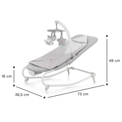 Bild av Kinderkraft Babysitter Felio 2 Stone Grey