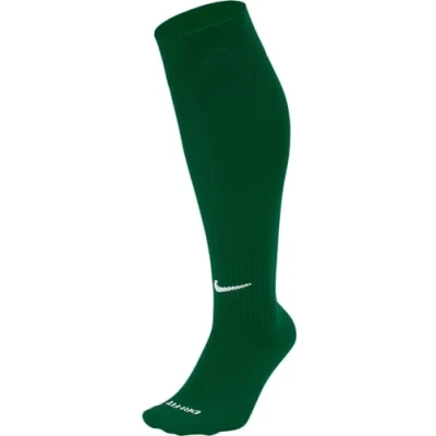 Bild av Nike Matlagad Knee High SX5728 100; unisex sportstrumpor; vit; 38 42 EU (5 8 Storbritannien) Flerfärgad (Pine grön/vit) XL