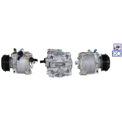 Bild av LUCAS ACP01222 Compresseur De Climatisation PAG 46 YF R 134a, 1234yf avec joints OPEL: Adam, Mokka / X