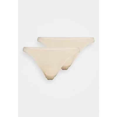 Bild av Schiesser 2PACK String Organic Cotton 95/5 String, Storlek: 34, Sand