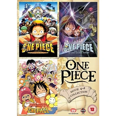 Bild av One Piece: Movie Collection 2 DVD (2014) Kounosuke Uda, Hosoda (DIR) Cert 15 3 Pre Owned Region