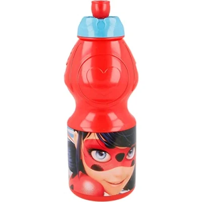 Bild av ALMACENESADAN, 4940, Tillbaka till skolan, julklapp; bestående av sportflaska 400 ml, flerfärgad återanvändbar produkt, BPA fri, licens (Lady Bug)