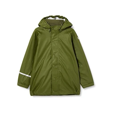 Bild av CareTec Unisex regnjacka för barn Pu W/O fleece vattentät, Gräslök (996), 74