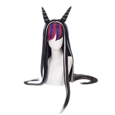Bild av Anime Cosplay Peruk med Gratis Perukhatt för Halloween, Fest, Karneval, Nattliv, Konserter, Bröllop(Mioda Ibuki)