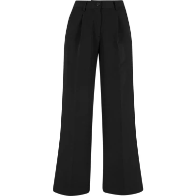 Bild av Urban Classics WIDE LEG Tygbyxor, Storlek: 26, Black