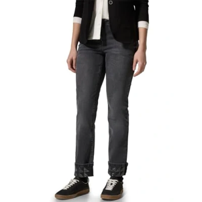 Bild av Cecil MIT Turnup Jeans slim fit, Storlek: 26x30, Transparent men