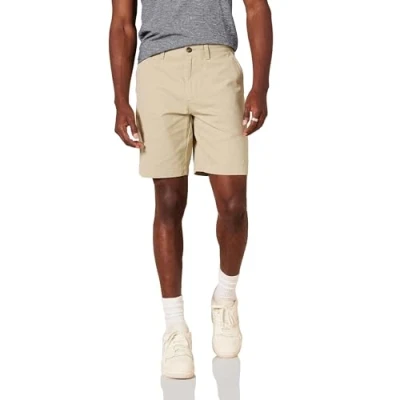 Bild av Amazon Essentials Herr Slim Fit 9 tum kort, kakibrun, 32