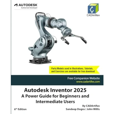Bild av Autodesk Inventor 2025: A Power Guide for Beginners and Intermediate Users