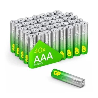 Bild av GP AAA 1,5 V Superalkaliskt Batteri Paket med 40